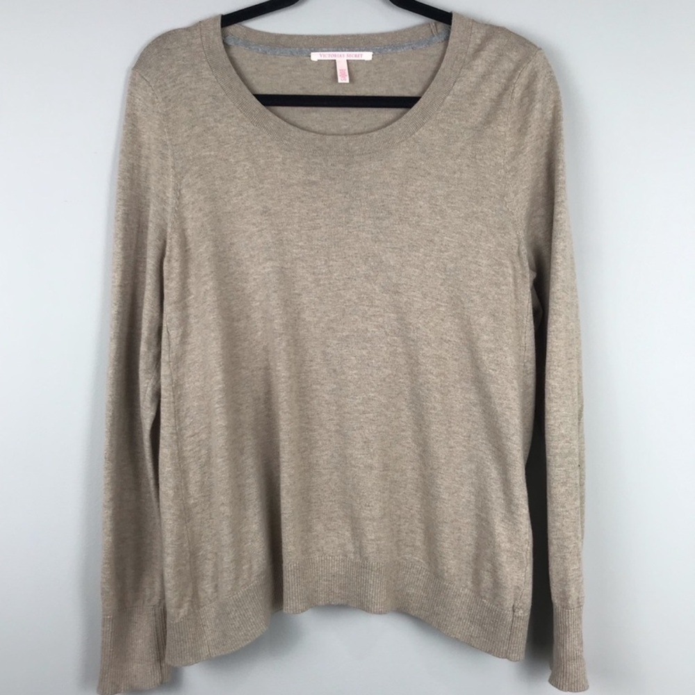 Victoria's Secret Taupe Cashmere Top XS